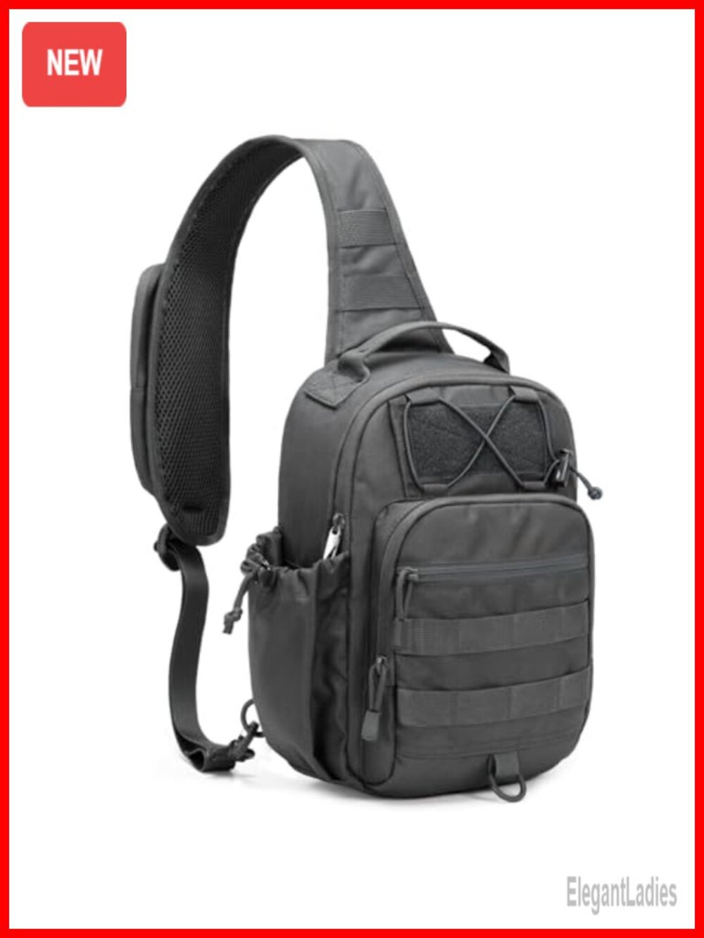 Anti-Theft RFID Tactical Sling Bag Molle Crossbody EDC